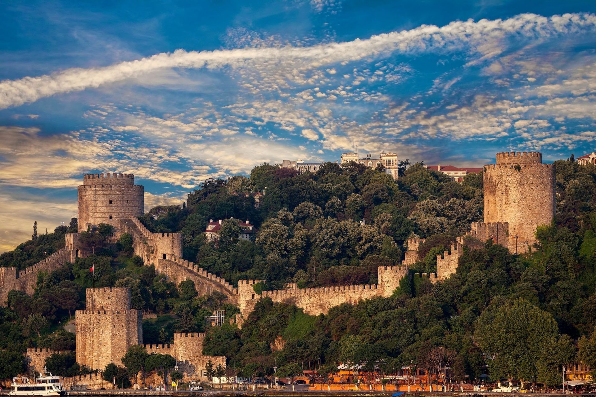 The historical Rumelihisarı constructed by Ottoman Sultan Mehmed II, in Istanbul, Turkey. (Shutterstock Photo)