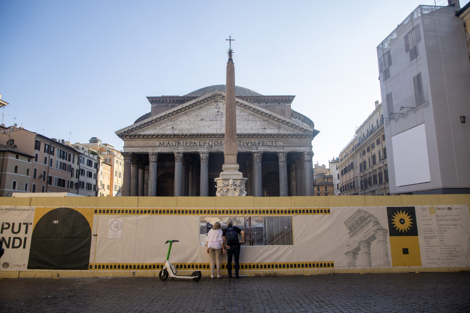 Historic Rome or urban construction site? Tourists left disappointed