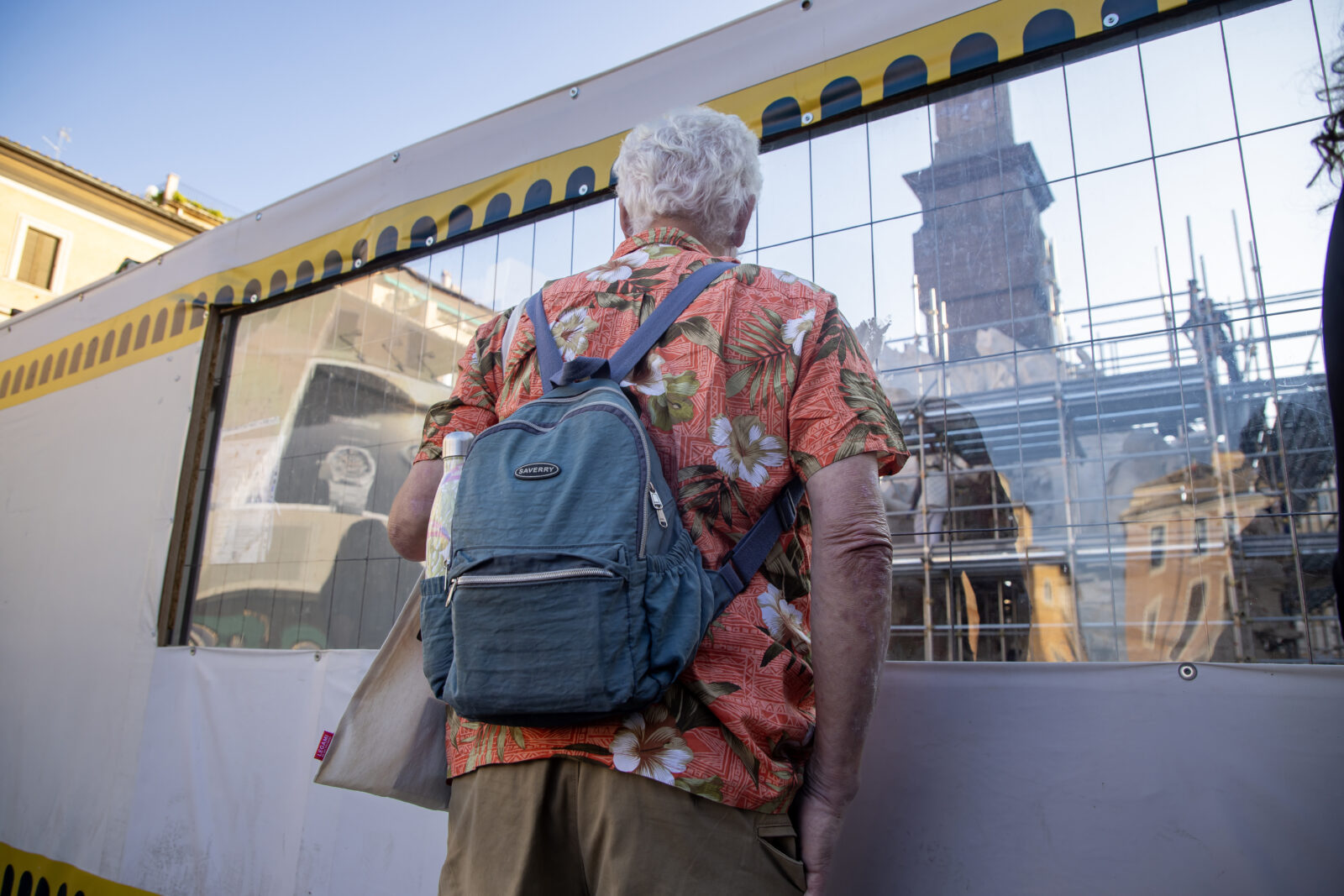 Historic Rome or urban construction site? Tourists left disappointed