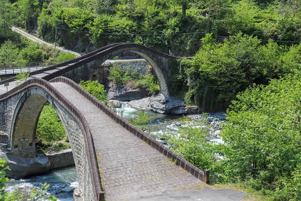 Ortacalar Twin Bridges, Artvin