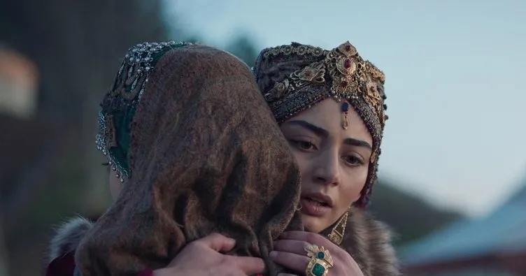 Özge Törer as Bala Hatun sings a heartfelt lullaby in Kuruluş Osman Episode 174, reuniting with her daughter Halime.