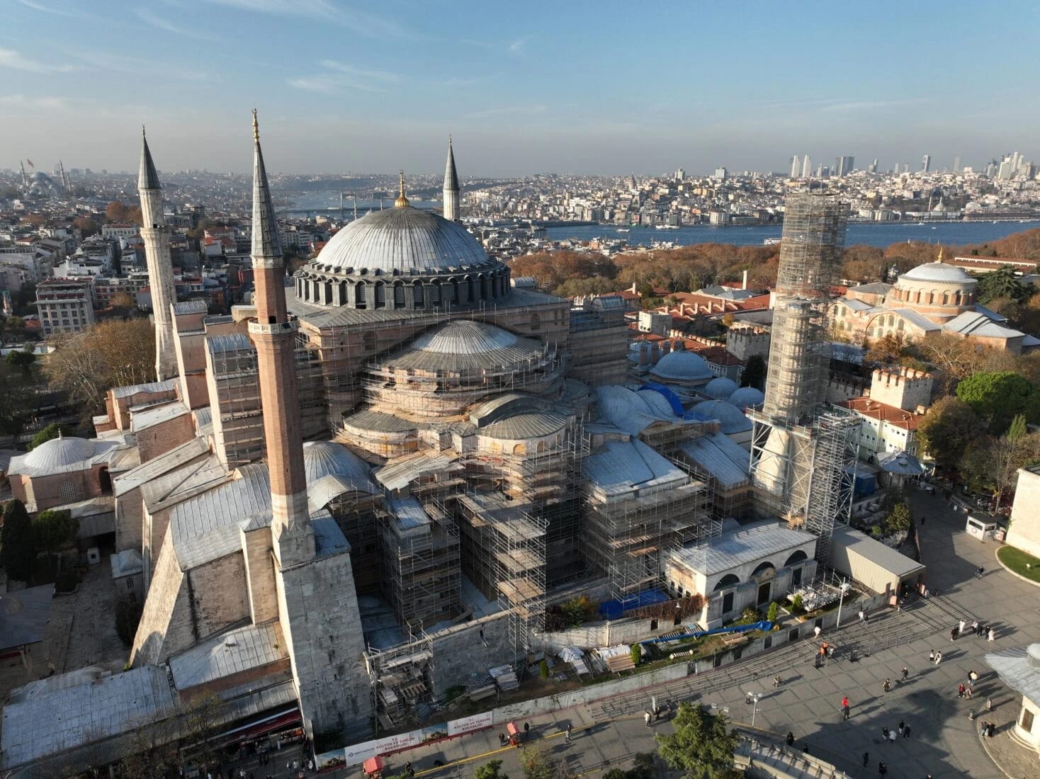 Hagia Sophia’s facade to be freed from non-original plaster in bold restoration move