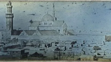 1842 daguerreotype by Joseph-Philibert Girault de Prangey (the earliest photography of the site)