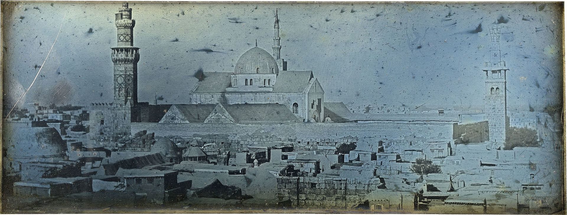 1842 daguerreotype by Joseph-Philibert Girault de Prangey (the earliest photography of the site)