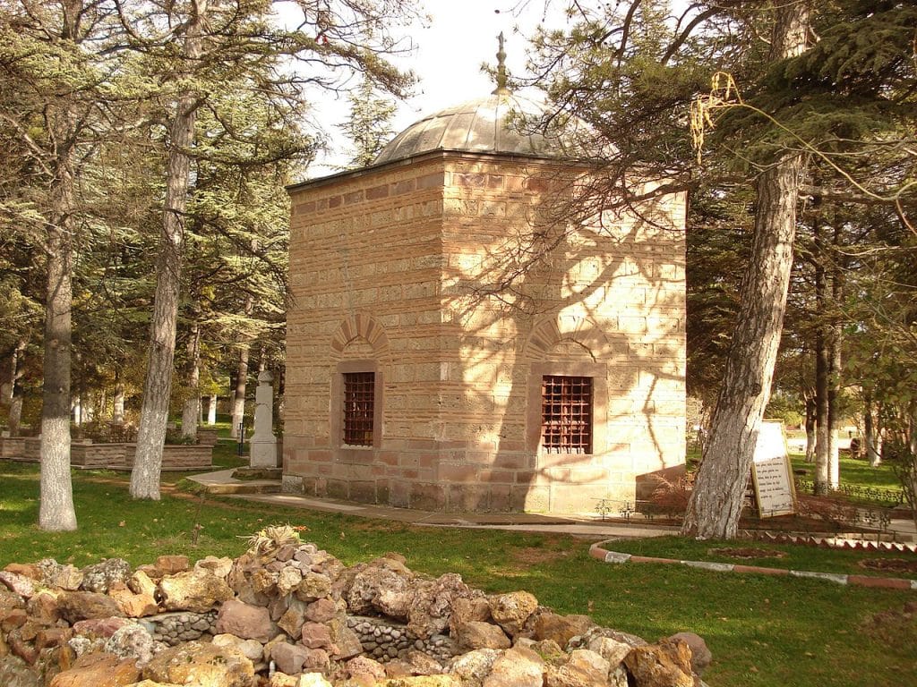 Ertuğrul's türbe (tomb) in Söğüt