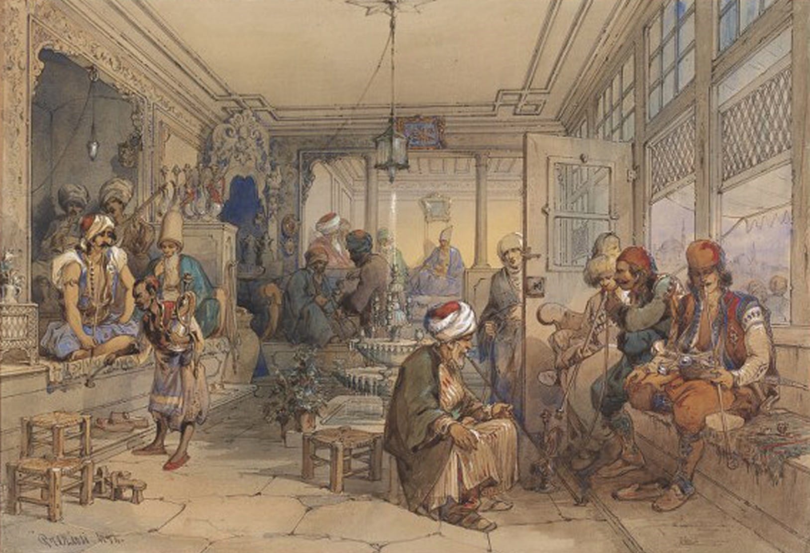 Coffeehouses in Ottoman society | Daily Sabah