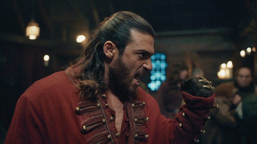 Promotional image of El Turco, starring Can Yaman, with an international cast and a story set in Ottoman and Italian history