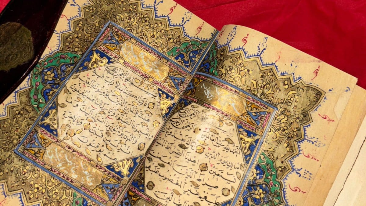 Rare 19th-century Quran donated to Wolfenbüttel’s Green Mosque