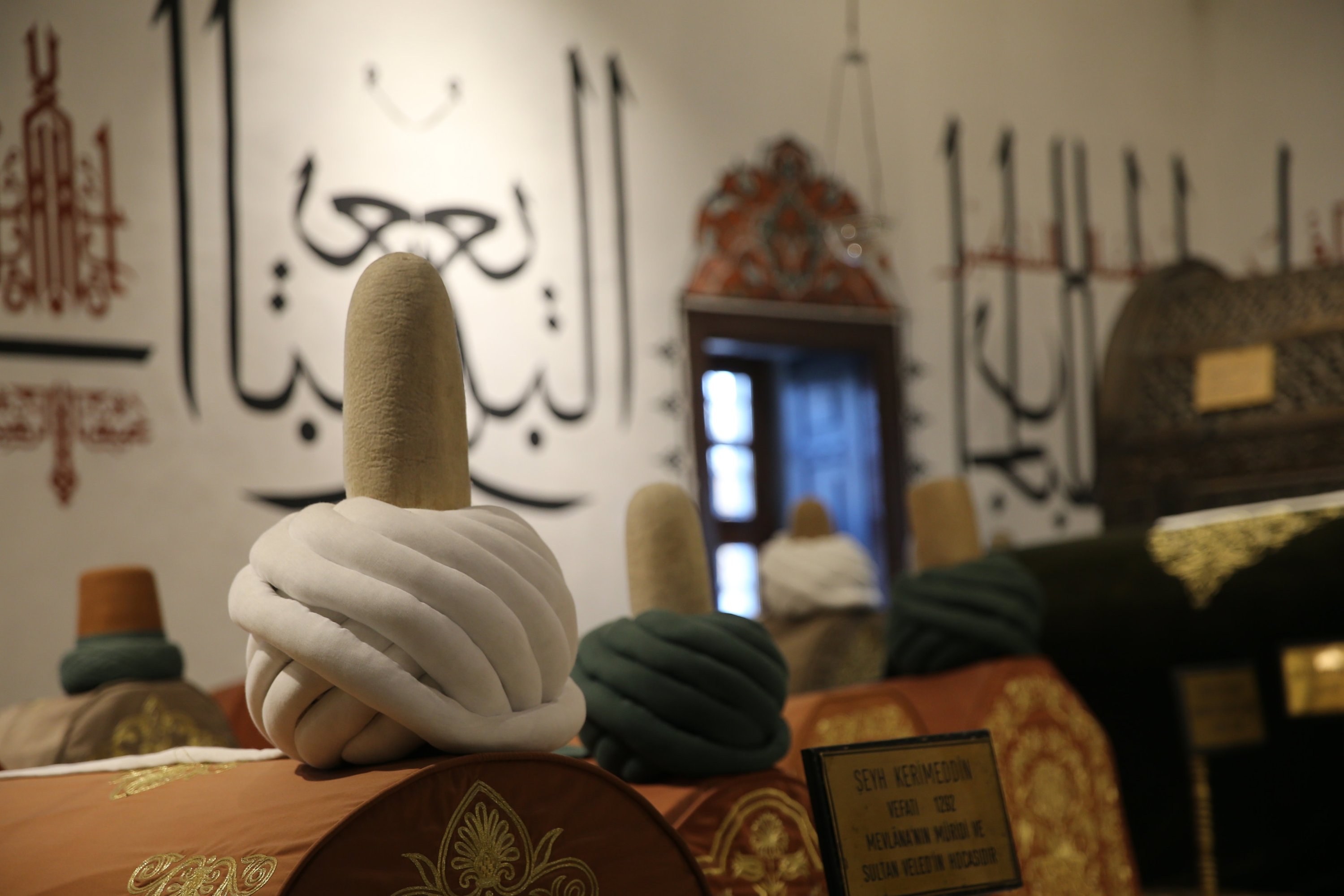 The Mevlana Museum, the final resting place of the renowned Sufi philosopher Mevlana Jalaluddin Rumi, welcomed a record 3,048,055 visitors in 2024, Konya, central Türkiye. (AA Photo)