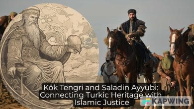 Saladin Ayyubi: A historical depiction of Saladin Ayyubi, the liberator of Jerusalem, embodying Islamic justice and unity.