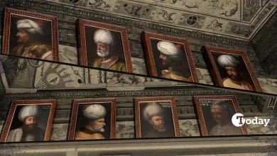 Why are Ottoman sultans featured in Italy’s Uffizi Gallery