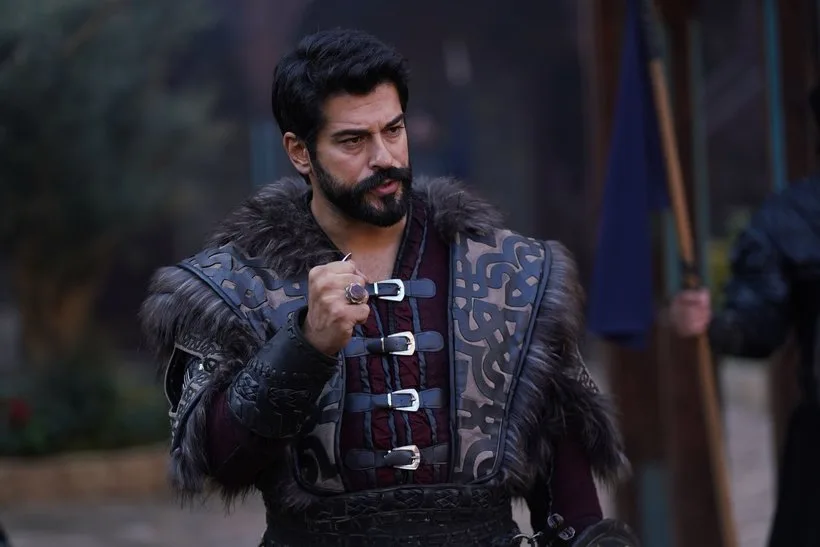 Kuruluş Osman promotional banner announcing the series premiere in Slovenia.