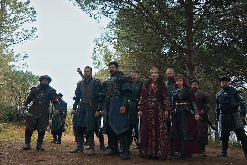 Osman Bey and Bala Hatun reunite with their rescued children in Kuruluş Osman